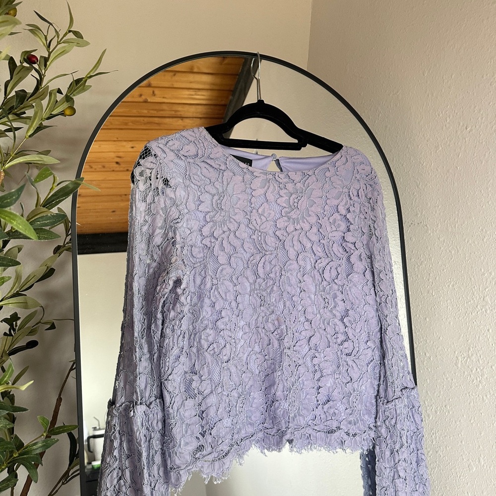Lavender Lace Women's Top